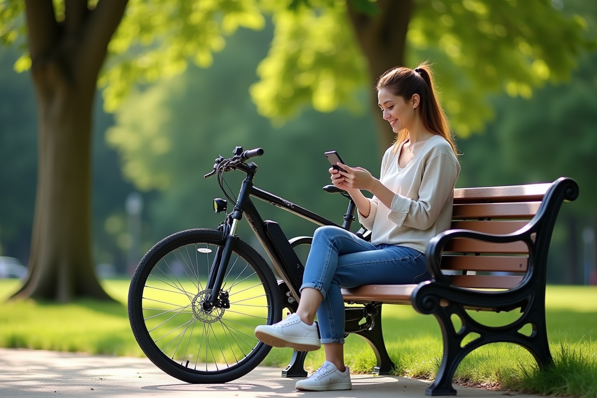 vélo téléphone